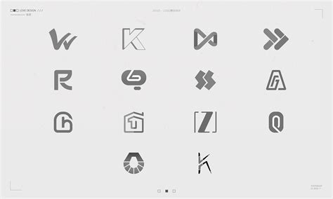 26个字母—标志 变形合集|平面|Logo|会飞的虎_原创作品-站酷(ZCOOL)