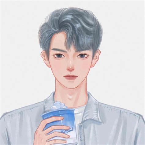 非主流手绘情侣头像
