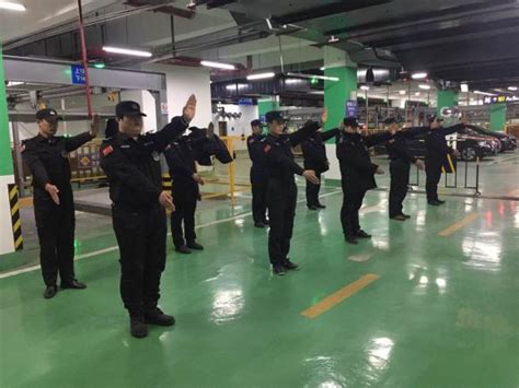 安员日常培训-保安风采-江苏戎泰保安服务有限公司