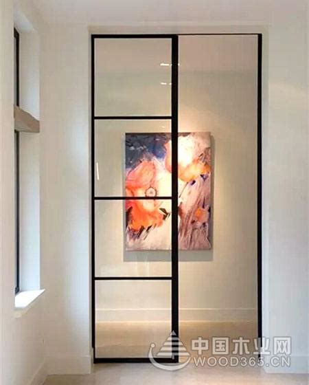 10款玻璃铁框门装修效果图-中国木业网