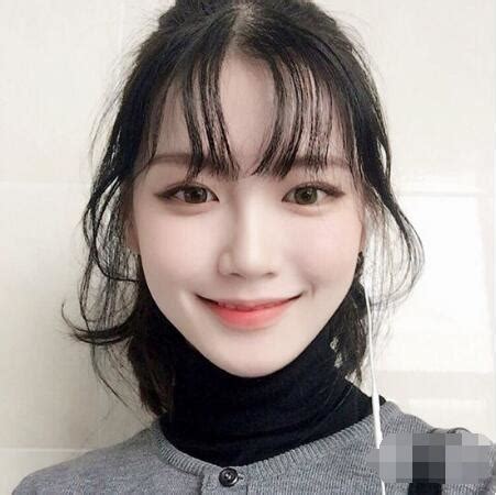非主流刘海妹头像