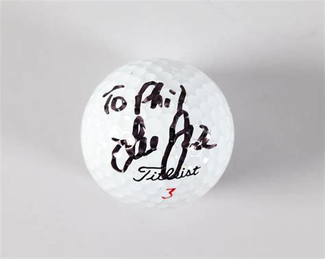Lee Janzen Signed Golf Ball - COA JSA | Memorabilia Experts Auction