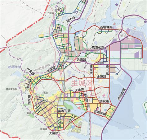宁德未来三个区,宁德三都澳新区规划图,宁德城市规划2030图_大山谷图库