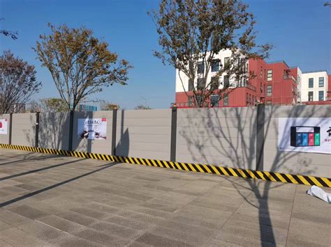 新型装配式围挡拼装式可拆卸隔离挡板长沙市政施工围墙钢结构围挡-淘宝网