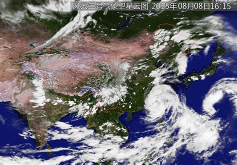 中国气象局_台风“潭美”高清3D卫星云图