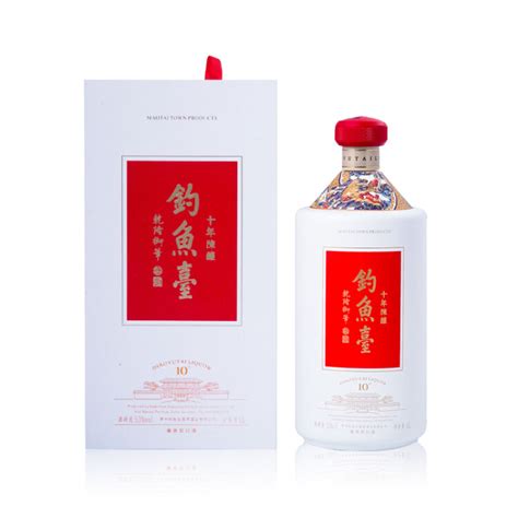 钓鱼台十年陈酿白酒年份酒1000ml53度1L装 贵州茅台镇酱香型10年高度酒2斤送礼收藏【图片 价格 品牌 评论】-京东