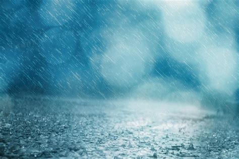 背影雨天图片