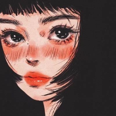 非主流绘画头像女孩