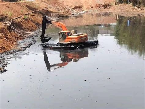 水陆挖掘机出租杭州市沼泽挖掘机清淤包月价格表
