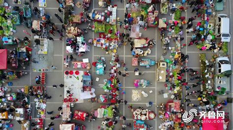 山东济南：商业街区开办早市 方便市民生活-人民图片网