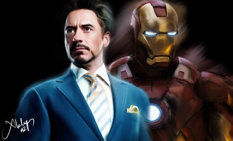 Tony Stark As Iron Man Portrait Artwork 5k, HD Superheroes, 4k ...