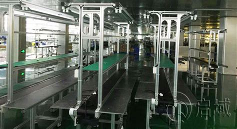 自动化流水线生产线,流水线铝型材,电子厂流水线工作台,上海启域金属 - 启域金属制品