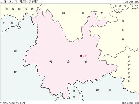 云南边境地图图片