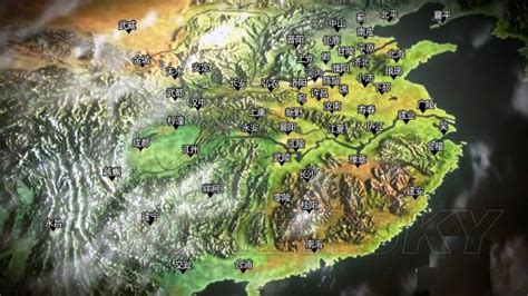 《三国志13》大地图 全城池地图一览-游民星空 GamerSky.com