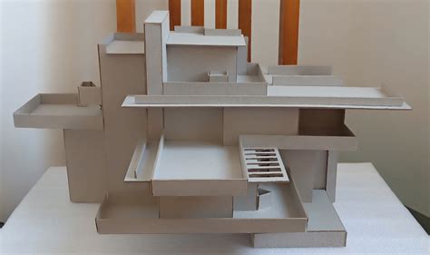 手工制作模型拼装房子 拼房子模型 手工制作 拼装