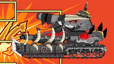 第5集坦克大战：莫迪44巨无霸坦克VS巨无霸KV44坦克，双方都是巨型坦克，大战十分激烈！_动漫_高清完整版视频在线观看_腾讯视频