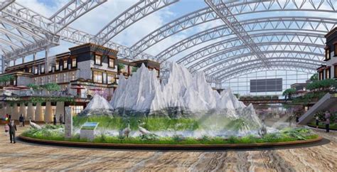 那曲藏北高原生态商业长廊建设项目B地块——景观设计-成都易合建筑景观设计有限公司