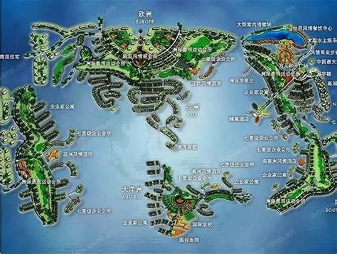 天津融创星耀五洲9号岛景观-AECOM-滨水案例-筑龙园林景观论坛