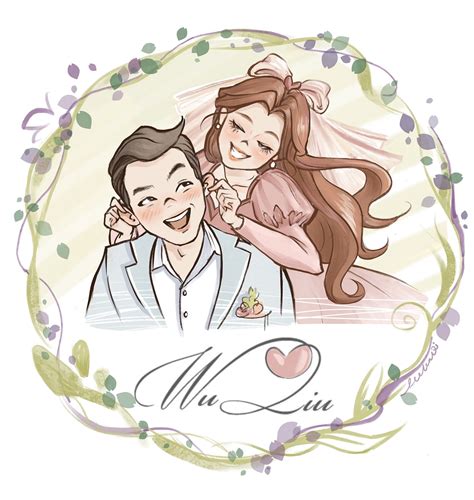 婚礼头像系列图片