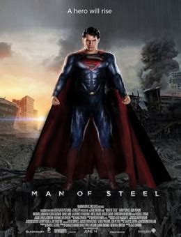 超级英雄人物插画: 超人 钢铁之躯 - 设计之家