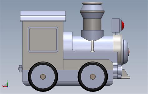 火车头3D模型,火车,运输模型,3d模型下载,3D模型网,maya模型免费下载,摩尔网