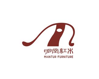 明堂红木logo设计含义及设计理念-三文品牌