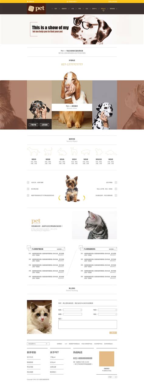 宠物店宣传单页|平面|宣传品|Z00840511 - 原创作品 - 站酷 (ZCOOL)