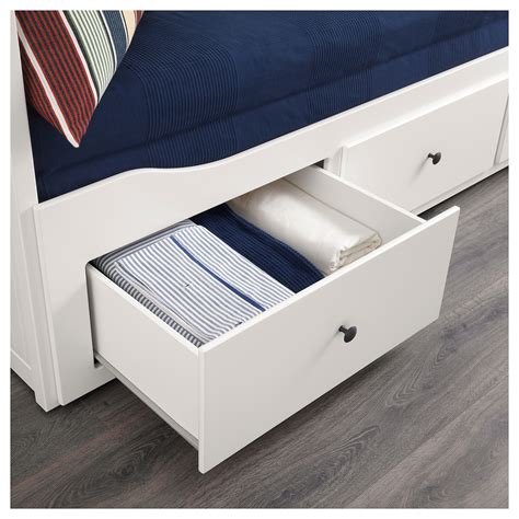 宜家沙发床_IKEA 宜家 HEMNES汉尼斯坐卧两用多功能折叠床沙发床小户型储物床多少钱-什么值得买