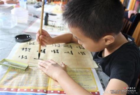 少儿软笔书法学习活动 | 中国社区教育网