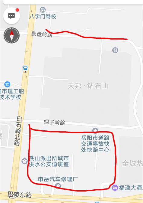 白石岭路以东规划-岳阳网-岳阳新闻