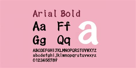 Arial Bold字体-Arial Bold字体下载 v1.0正式版-完美下载