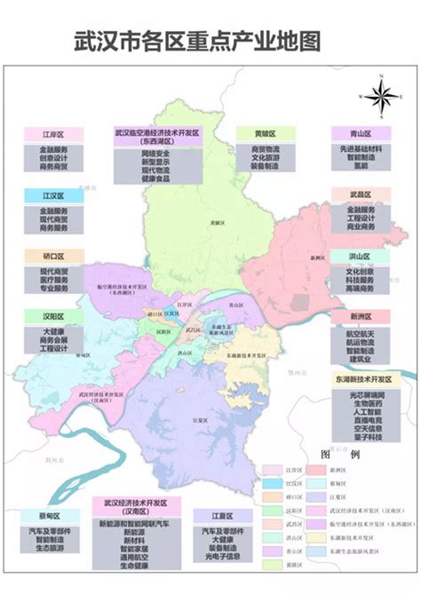 【产业图谱】2022年武汉市产业布局及产业招商地图分析-中商情报网