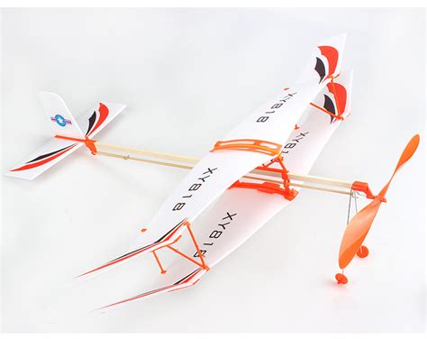 航模拼装橡皮筋飞机 模型玩具天驰橡筋动力双翼机 模型批发-阿里巴巴
