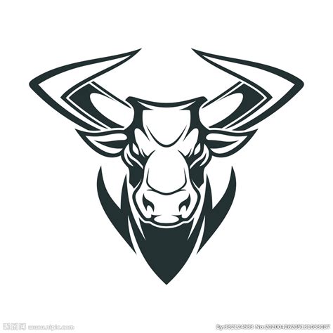 牛头标志设计图__LOGO设计_广告设计_设计图库_昵图网nipic.com