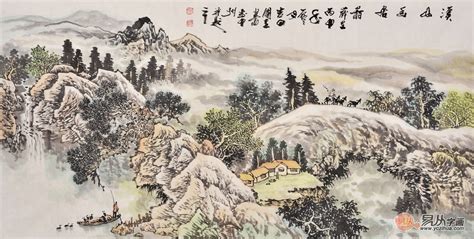 中国古典山水画|纯艺术|国画|书染小次郎 - 原创作品 - 站酷 (ZCOOL)