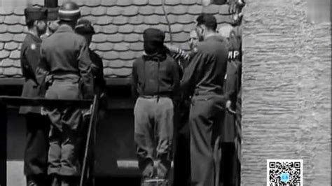 纳粹战犯蛇蝎美女被执行绞刑真实影像_腾讯视频