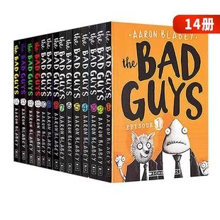 The Bad Guys 我是大坏蛋14册坏蛋联盟英文原版儿童漫画电影小说-阿里巴巴