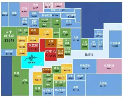 杭州2021年新房限价地图,看准了再买房!_房产资讯_房天下