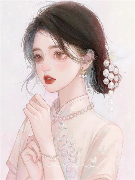 空白背景动漫女头图片 空白背景动漫女头图片