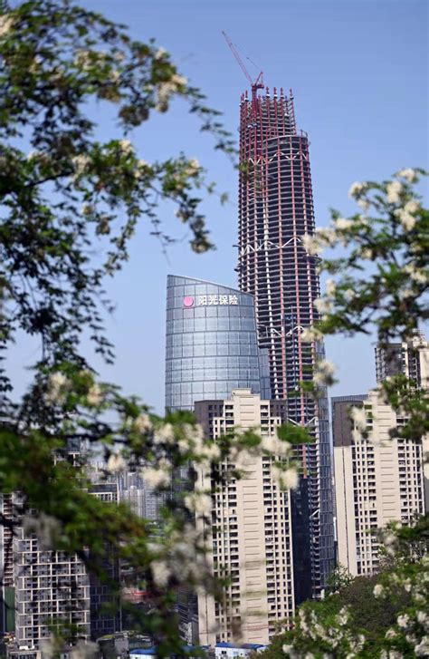 重庆：在建第一高楼即将封顶-人民图片网