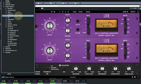 插件联盟Plugin Alliance使用教程Purple Audio MC77压缩限制器_哔哩哔哩_bilibili