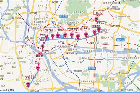求广州地铁线路规划图_百度知道