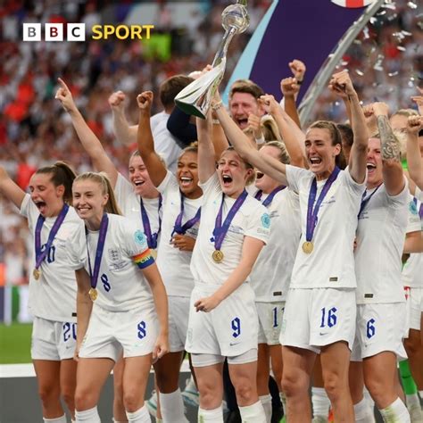 英格兰首捧欧洲杯，女足运动赢了！-直播吧