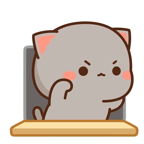 蜜桃猫头像图片