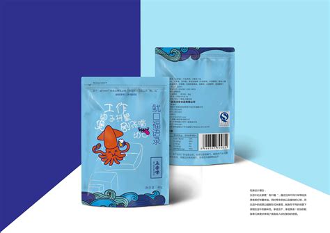 鱿鱼丝产品包装袋|平面|包装|wwwkikinet_原创作品-站酷(ZCOOL)