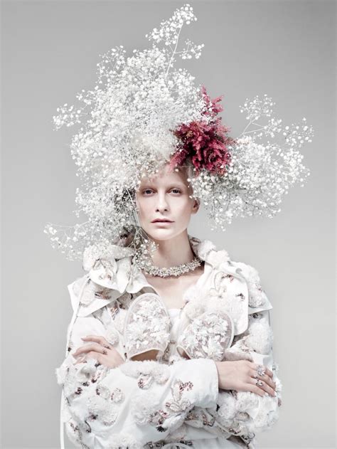 郁郁葱葱的生命-VOGUE时尚美2016年3月-阿利萨-格雷斯-伊根顶尖模特打造的人像植物盛宴