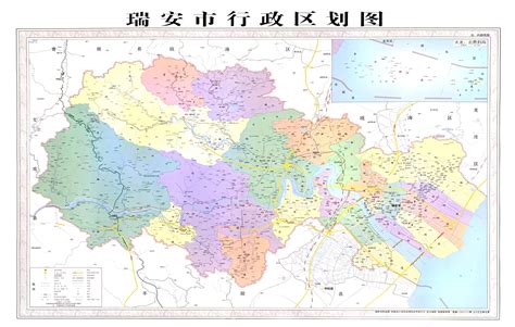 新版《瑞安市行政区划图》出版