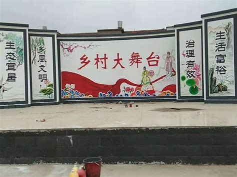 亳州花戏楼舞台顶部彩绘高清图片下载_红动中国