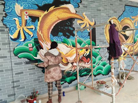 墙体彩绘003 - 墙体彩绘 - 南京豫鑫涂装工程有限公司