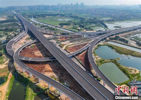 海南：G15沈海高速公路海口段项目建设如火如荼-人民图片网